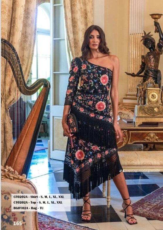 Vestido Flecos Mireia