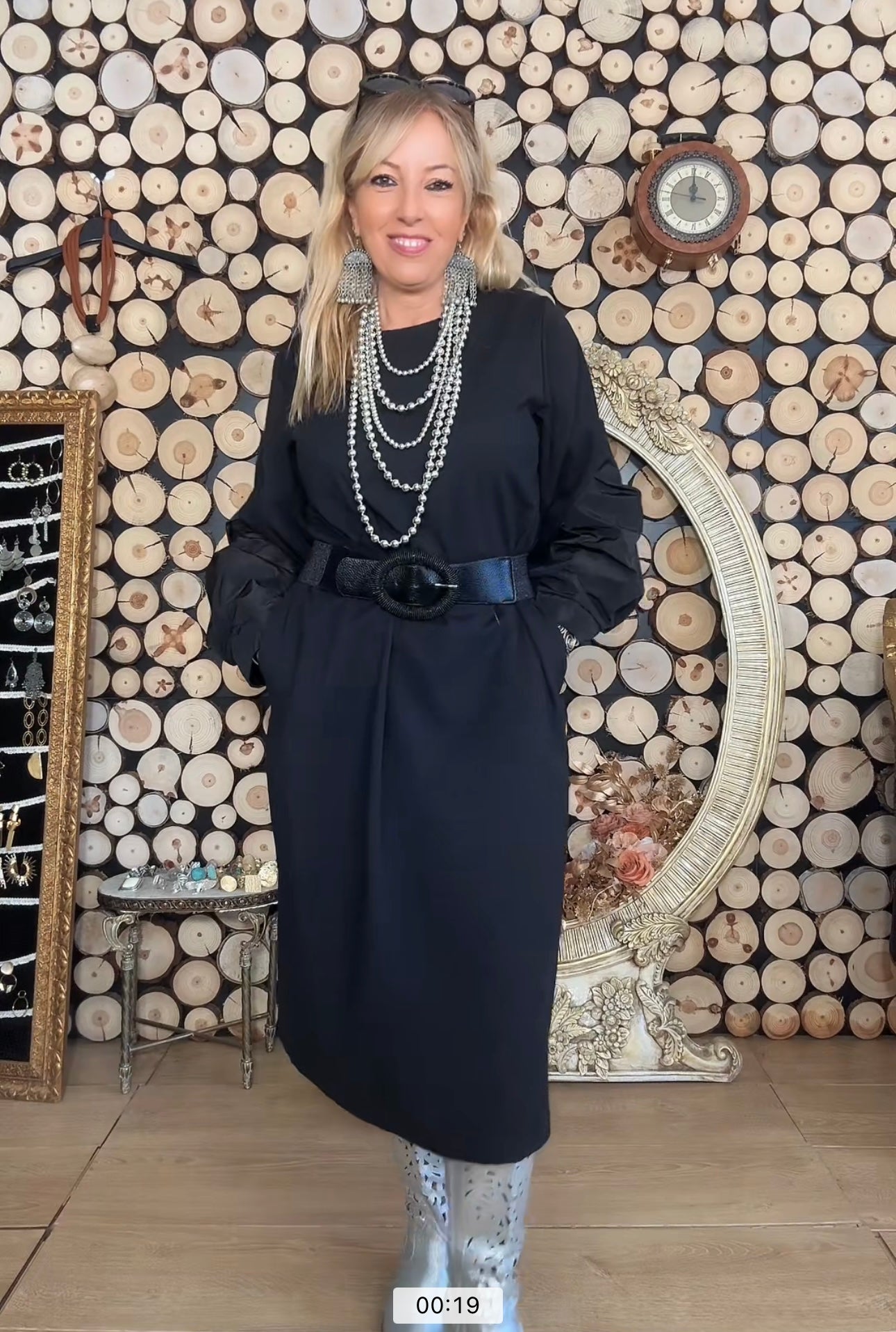 Vestido Bisel