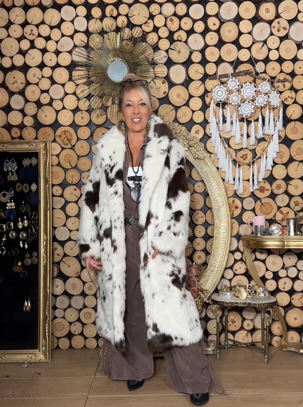 Chaqueta Cow