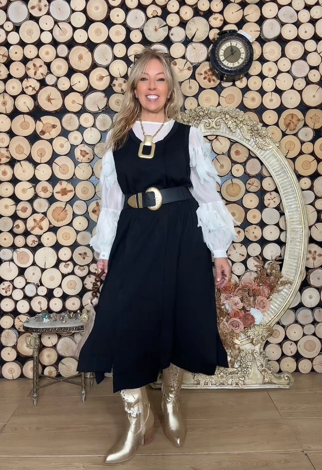 Vestido pliegg