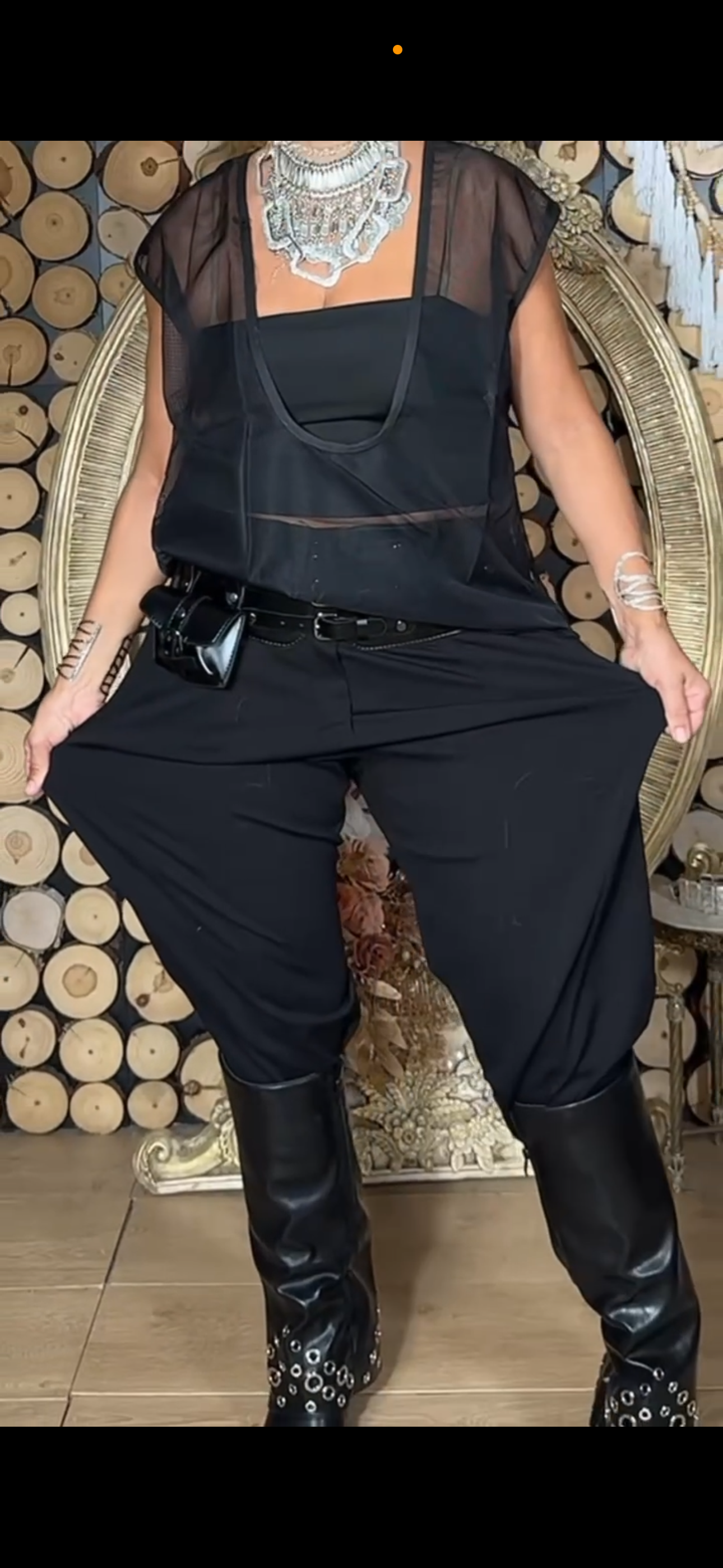 Pantalón globo