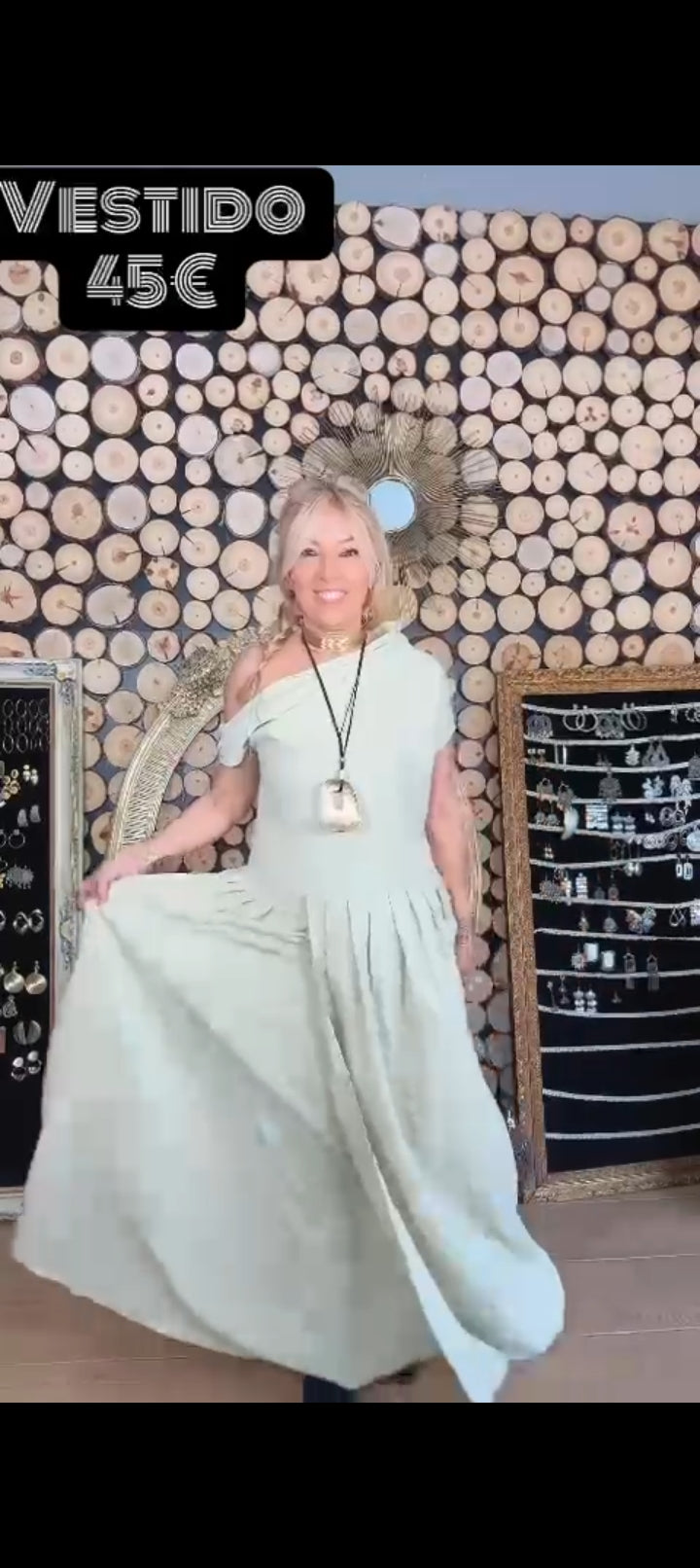 Vestido Olivê