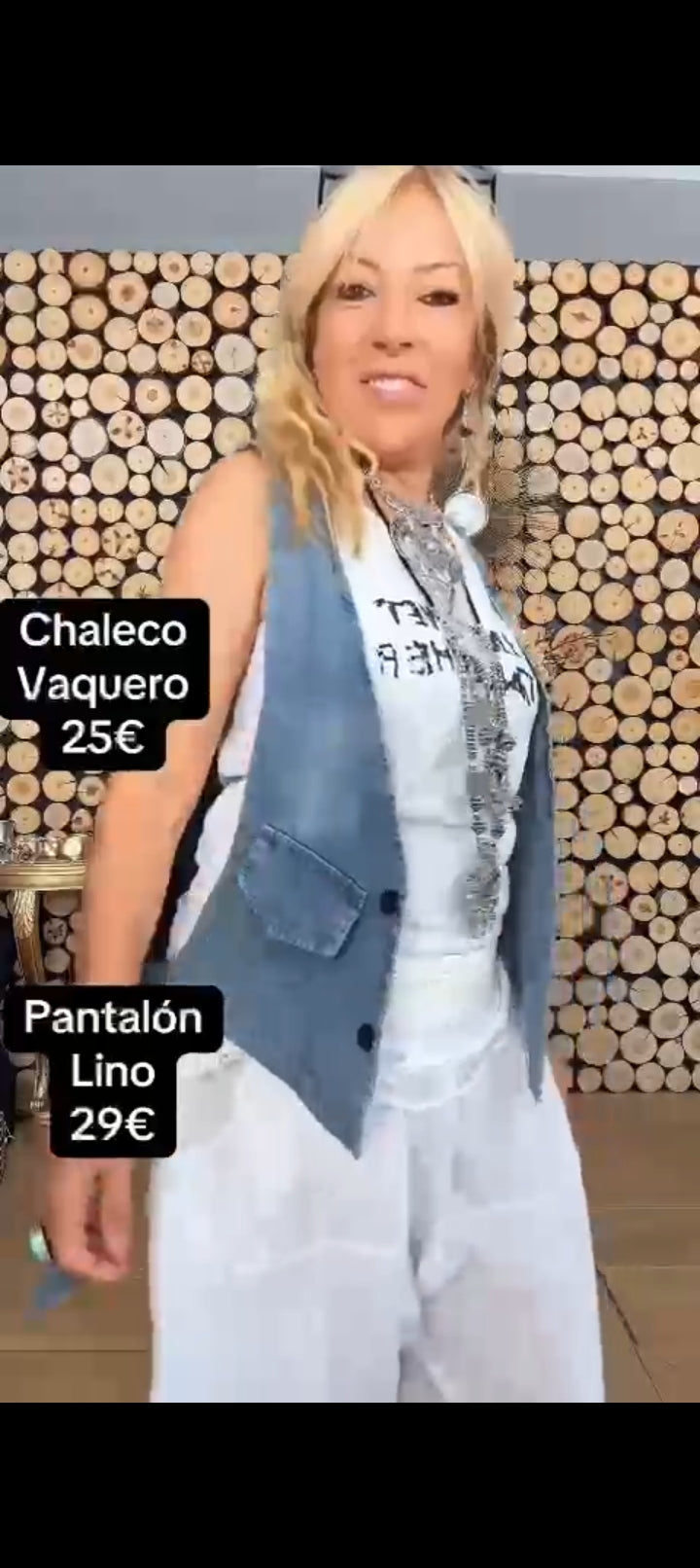 Chaleco Denim