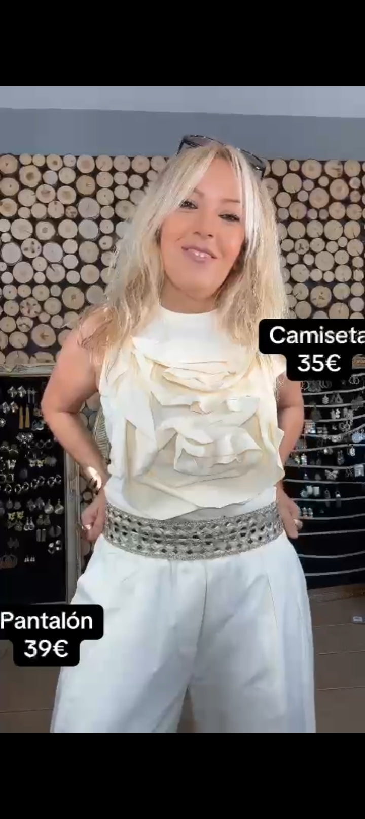 Camiseta Flor