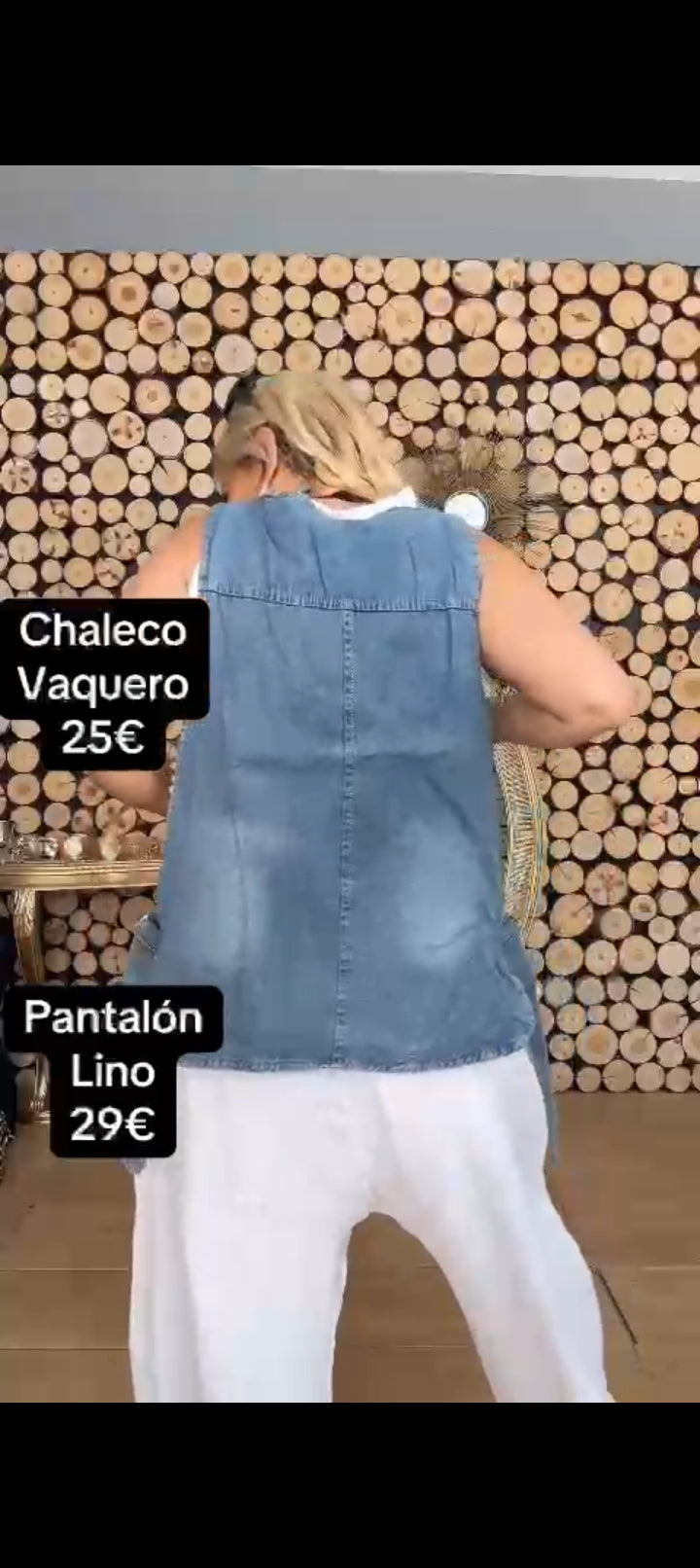 Chaleco Denim