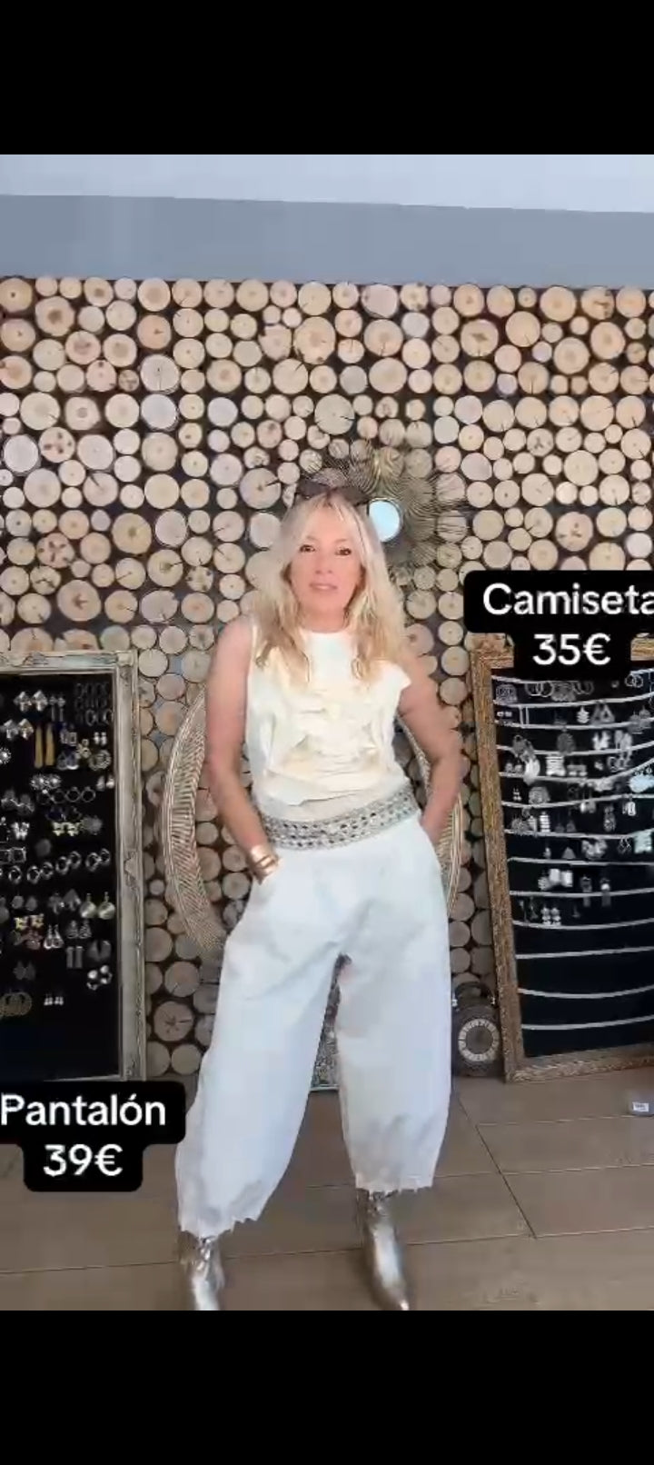 Camiseta Flor