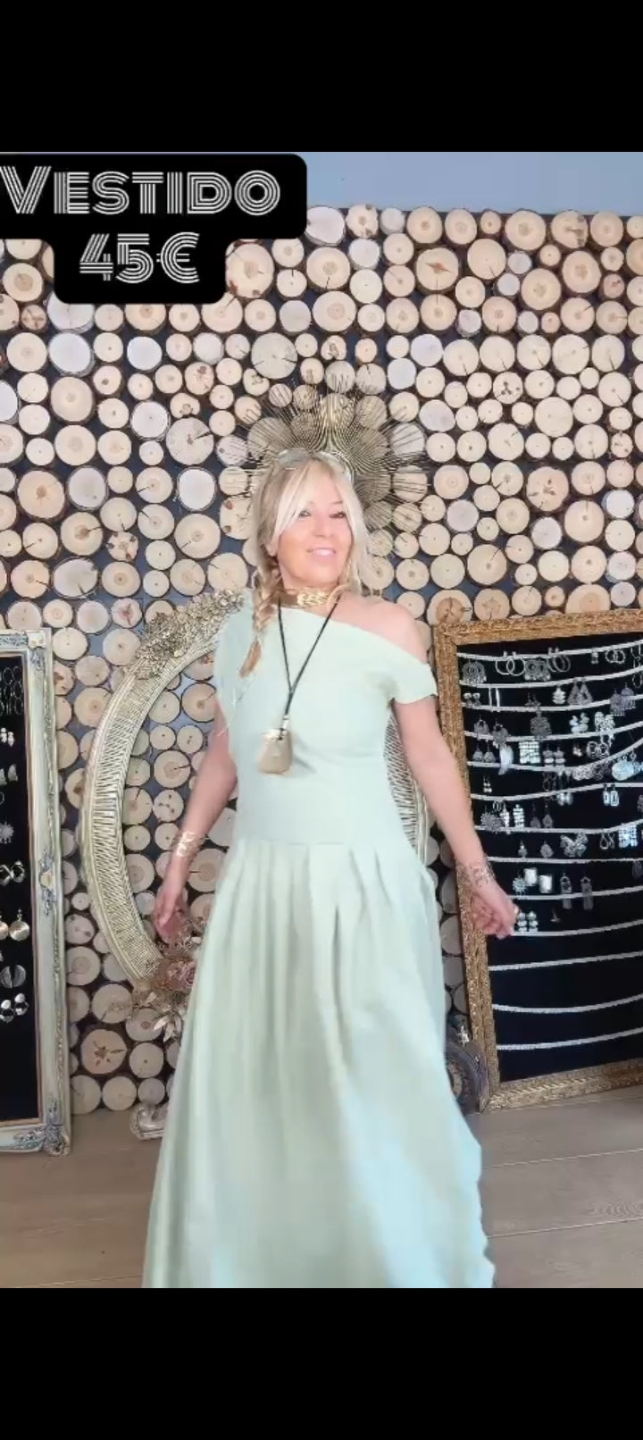 Vestido Olivê