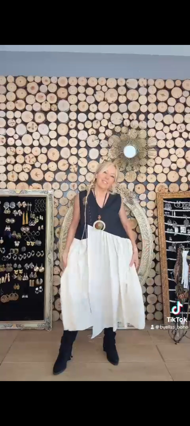 Vestido Bicolor