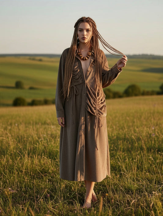 Vestido Pieghe