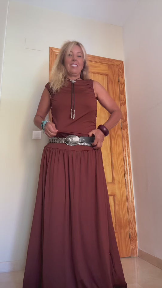 Vestido vaporoso