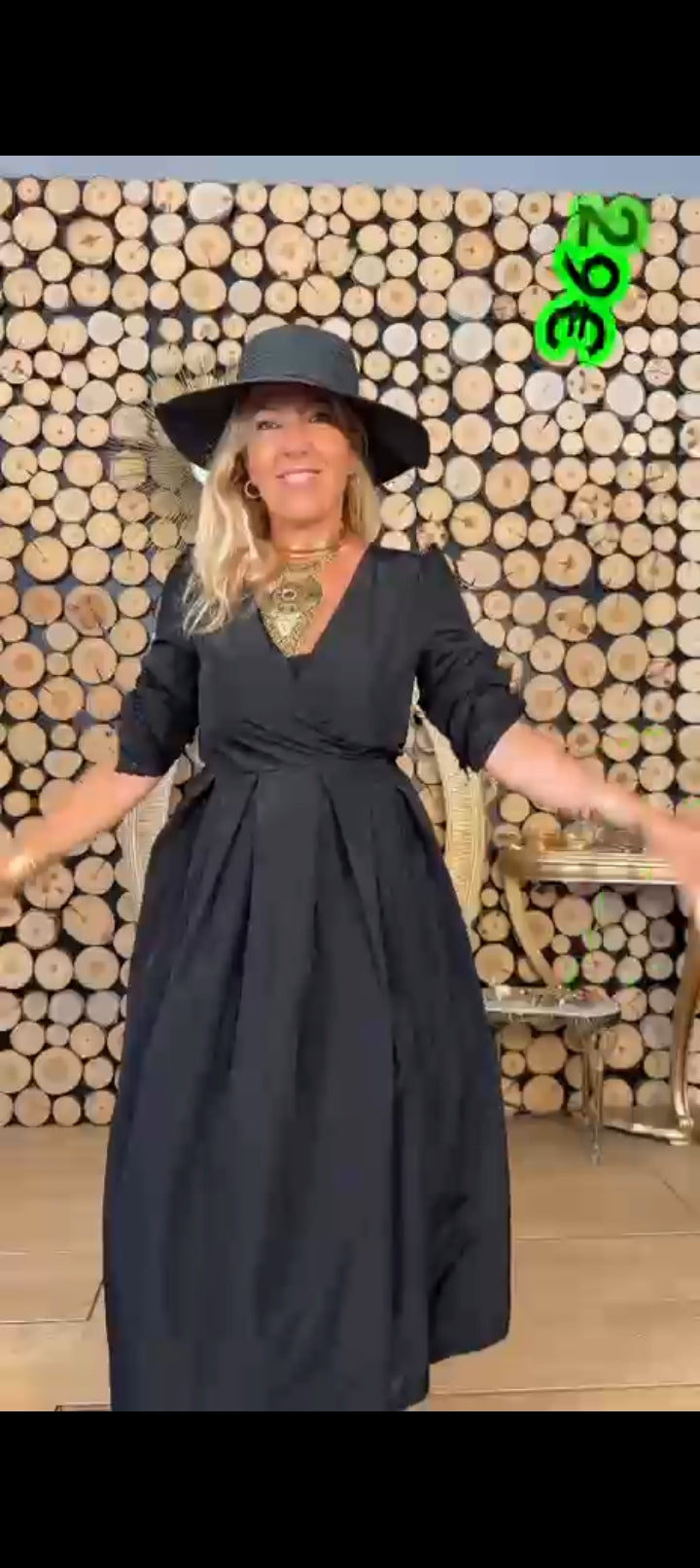 Vestido Tafetán